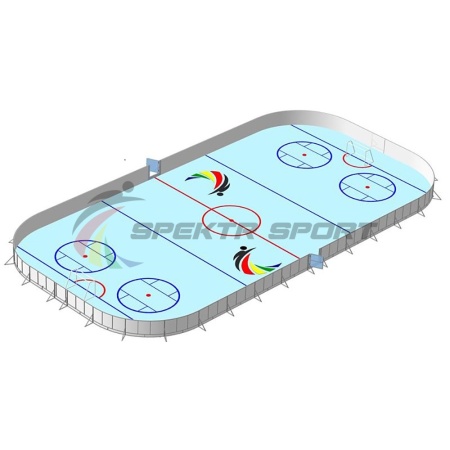 Купить Хоккейная коробка, борта фанера 12 мм, 30×15 в Дзержинском 
